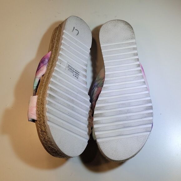 BRAND NEW OLIVIA MILLER RIVER WOMEN"S  PLASFORM  ESPADRILLE SANDAL - Picture 13 of 16